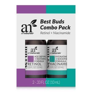 ArtNaturals - Best Buds Combo Pack - Retinol + Niacinamide Serums (2)(.33-fl-oz)